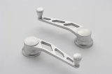 Lokar Billet Window Cranks IDH-2014 Crank Handle; Aluminum Crank; GM/Ford 1949 And Up; Brushed; Pair thumbnail 2