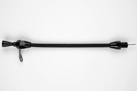 Lokar Midnight Series Flexible Braided Stainless Transmission Dipsticks XTD-3350TM Dipstick, Steel, Black, Buick, Chevy, Oldsmobile, Pontiac, TH350, Each thumbnail 2