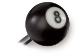 Lokar Shift Knobs SK-6850 Knob, Eight Ball, Plastic, Black, Shifters Only, Automatic Transmission, Each thumbnail 2
