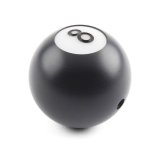 Lokar Shift Knobs SK-6850 Knob, Eight Ball, Plastic, Black, Shifters Only, Automatic Transmission, Each thumbnail 3