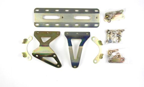 Lokar Case-Mount Automatic Transmission Shifters CM4L60EEMP Shifter, Case Mounted, Detent, 8.000 in. Single Bend Chrome Stick, 3/8-24 in., Polished Mushroom Knob, 4L60E, Each thumbnail 5