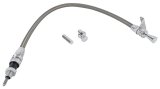 Lokar Anchor-Tight Locking Transmission Dipsticks 1211244 Auto Trans Dipstick; Anchor Tight Flexible Dipstick; TH-700R4; Firewall Mount; Brite Fini thumbnail 1