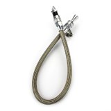 Lokar Anchor-Tight Locking Transmission Dipsticks 1211244 Auto Trans Dipstick; Anchor Tight Flexible Dipstick; TH-700R4; Firewall Mount; Brite Fini thumbnail 2