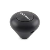 Lokar Case-Mount Automatic Transmission Shifters CMC4ANMB Shifter, Ford, C4, 23 in. Double Bend Chrome Stick, Black Anodized Mushroom Knob, Each thumbnail 4
