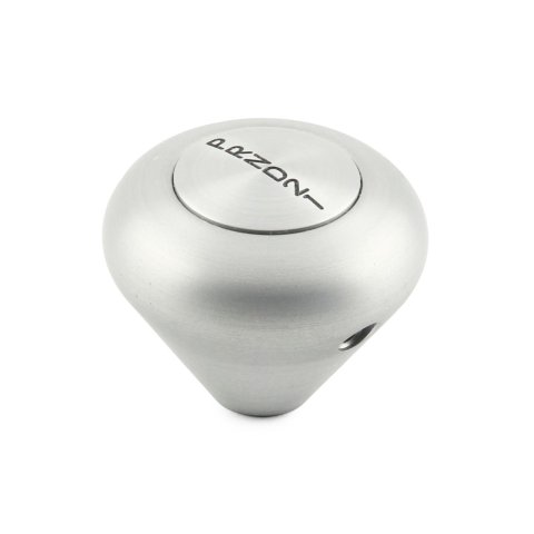Lokar Case-Mount Automatic Transmission Shifters CM400AM Shifter, Case Mounted, Detent, 23.000 in. Single Bend Chrome Stick, 3/8-24 in., Brushed Mushroom Knob, TH400, Each thumbnail 4