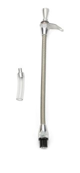 Lokar Hi-Tech Flexible Braided Stainless Transmission Dipsticks TD-3AODTM Dipstick, Steel, Natural, Mount, AOD, Each thumbnail 1