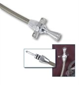 Lokar Hi-Tech Flexible Braided Stainless Transmission Dipsticks TD-3AODTM Dipstick, Steel, Natural, Mount, AOD, Each thumbnail 2