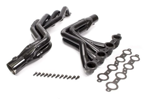 Schoenfeld Headers 1302LS1 Headers, Long Tube, Steel, Painted, 1 3/4 in. Primary, 3 in. Collector, Chevy, GMC, LS Swap,Pair thumbnail 5