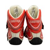 Zamp ZR-50 Race Shoes RS003C0208 Driving Shoes, ZR-50, Mid-Top, Red Leather, Men's Size 8, SFI 3.3/5, Pair thumbnail 5