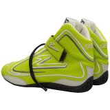 Zamp ZR-50 Race Shoes RS003C0910 Driving Shoes, ZR-50, Mid-Top, Neon Green Leather, Men's Size 10, SFI 3.3/5, Pair thumbnail 9