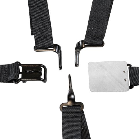 Zamp SFI 6-Point Harness HARN02S003 Seat Black 2 Shoulder 2 6 Point 16.1 thumbnail 3