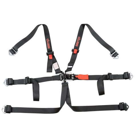 Zamp SFI 6-Point Harness HARN02S003 Seat Black 2 Shoulder 2 6 Point 16.1 thumbnail 5