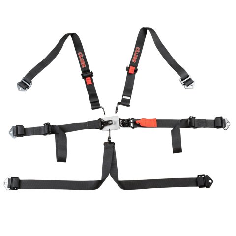 Zamp SFI 6-Point Harness HARN02S003 Seat Black 2 Shoulder 2 6 Point 16.1 thumbnail 7