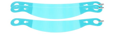 Zamp Z Optics Sealed Tear-Offs P209Z Tear-Offs, Optics, Sealed, 2mm Thick, Plastic, 12 3/4 in. Length, Simpson, Impact, 3 Packs of 8, Set of 24 thumbnail 5