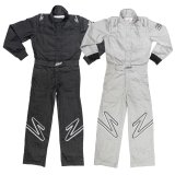 Zamp ZR-10 Racing Suits R010003YM Driving Suit, ZR-10, SFI 3.2A/1, Black, Single Layer, Youth Medium, Each thumbnail 3