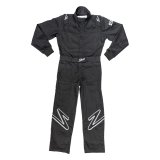 Zamp ZR-10 Racing Suits R010003YM Driving Suit, ZR-10, SFI 3.2A/1, Black, Single Layer, Youth Medium, Each thumbnail 9