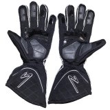 Zamp ZR-50 Race Gloves RG100032XL Driving Glove, ZR-50, SFI 3.3/5, Gloves, Black, 2X-Large, Aramidic Fiber, Pair thumbnail 2