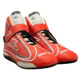 Zamp ZR-50 Race Shoes RS003C0211 Driving Shoes, ZR-50, Mid-Top, Red Leather, Men's Size 11, SFI 3.3/5, Pair thumbnail 6