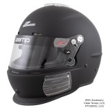Zamp RZ-62 Helmets H76403FL Helmet, RZ-62, Full Face, Matte Black, Fire-Retardant Fabric, Snell SA2020, Large, Each thumbnail 1