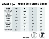 Zamp ZR-10 Racing Suits R010003YS Driving Suit, ZR-10, Youth Race Suit, SFI 3.2A/1, Black, Youth Small, Each thumbnail 7