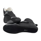 Zamp ZR-60 Race Shoes RS00400308 Driving Shoes, ZR-60, Mid-Top, Black Leather, Men's Size 8, SFI 3.3/5, Pair thumbnail 4