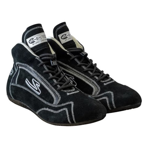 Zamp ZR-30 Race Shoes RS00100314 Driving Shoes, Mid-Top, Black, Suede, Men's Size 14, SFI 3.3/5, Pair thumbnail 5