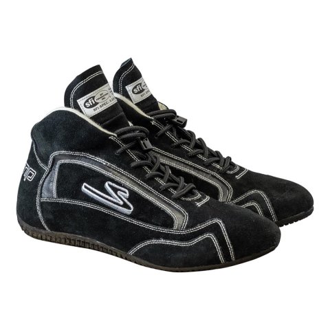 Zamp ZR-30 Race Shoes RS00100314 Driving Shoes, Mid-Top, Black, Suede, Men's Size 14, SFI 3.3/5, Pair thumbnail 7
