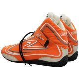Zamp ZR-50 Race Shoes RS003C0809 Driving Shoes, ZR-50, Mid-Top, Neon Orange Leather, Men's Size 9, SFI 3.3/5, Pair thumbnail 8