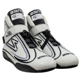 Zamp ZR-50 Race Shoes RS003C1512 Driving Shoes, ZR-50, Mid-Top, Gray Leather, Men's Size 12, SFI 3.3/5, Pair thumbnail 6