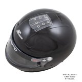 Zamp RZ-56 Helmets H770003S Helmet, RZ-56, Full Face, Gloss Black, Fire-Retardant Fabric, Snell SA2020, Small, Each thumbnail 1