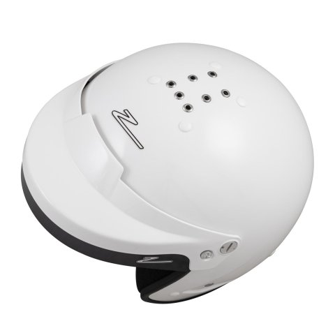 Zamp RZ-18H Helmets H774001L Helmet, RZ-18H, Half, White, Gloss Finish, Snell SA2020, Large, Each thumbnail 4