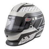 Zamp RZ-65D Helmets H775C15XL Helmet, RZ-65D, Full Face, Carbon Fiber, Graphic, Black/Gray, Gloss, Snell SA2020/DOT, X-Large, Each thumbnail 5