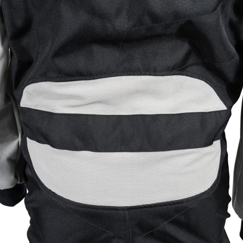 Zamp Kart Suit ZK-40 R060015YM Driving Suit, Suit, ZK-40, Youth Suit, Black/Silver, Medium, Each