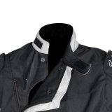 Zamp Kart Suit ZK-40 R060015YM Driving Suit, Suit, ZK-40, Youth Suit, Black/Silver, Medium, Each thumbnail 6