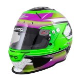 Zamp Helmets H760C39XL RZ-70E Switch SNELL SA2020/FIA8859-2015 Helmet Grn/Purp Graphic X-Large thumbnail 5