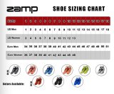 Zamp ZR-50 Race Shoes RS003C0813 Driving Shoes, ZR-50, Mid-Top, Neon Orange Leather, Men's Size 13, SFI 3.3/5, Pair thumbnail 1