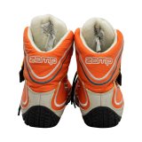 Zamp ZR-50 Race Shoes RS003C0813 Driving Shoes, ZR-50, Mid-Top, Neon Orange Leather, Men's Size 13, SFI 3.3/5, Pair thumbnail 6