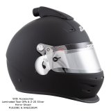 Zamp RZ-36 Air Helmets H76903FXL Helmet, Air, Full Face, Matte Black, Fire-Retardant Fabric, Snell SA2020, X-Large, Each thumbnail 1