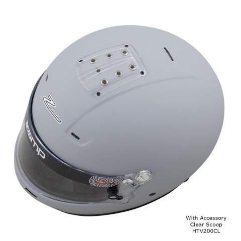 Zamp RZ-59 Helmets H77215FXL Helmet, RZ-59, Full Face, Gray, Matte Finish, Snell SA2020/DOT, X-Large, Each thumbnail 5