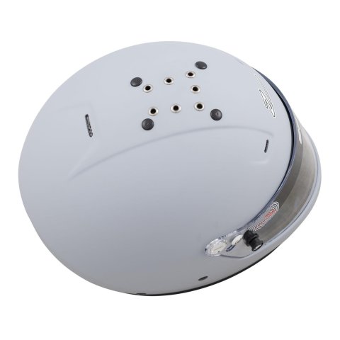 Zamp RZ-59 Helmets H77215FXL Helmet, RZ-59, Full Face, Gray, Matte Finish, Snell SA2020/DOT, X-Large, Each thumbnail 8