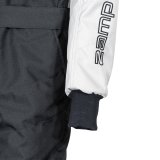 Zamp Kart Suit ZK-40 R060015YXL Driving Suit, Suit, ZK-40, Youth Suit, Black/Silver, X-Large, Each thumbnail 7