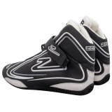Zamp ZR-50 Race Shoes RS003C0115 Driving Shoes, ZR-50, Mid-Top, Black Leather, Men's Size 15, SFI 3.3/5, Pair thumbnail 9