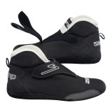 Zamp ZR-60 Race Shoes RS00400312 Driving Shoes, ZR-60, Mid-Top, Black Leather, Men's Size 12, SFI 3.3/5, Pair thumbnail 3