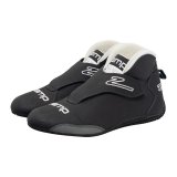 Zamp ZR-60 Race Shoes RS00400312 Driving Shoes, ZR-60, Mid-Top, Black Leather, Men's Size 12, SFI 3.3/5, Pair thumbnail 6