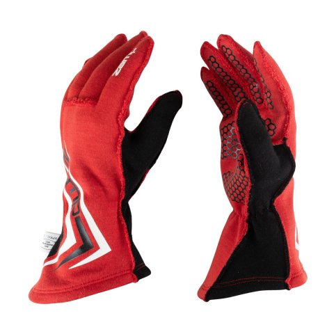 Zamp ZR-60 Race Gloves RG20002S Driving Glove, ZR-60, SFI 3.3/5, Gloves, Red, Small, Aramidic Fiber, Pair thumbnail 2