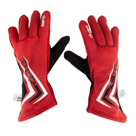 Zamp ZR-60 Race Gloves RG20002S Driving Glove, ZR-60, SFI 3.3/5, Gloves, Red, Small, Aramidic Fiber, Pair thumbnail 3
