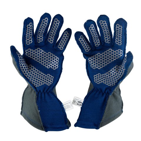 Zamp ZR-60 Race Gloves RG20004S Driving Glove, ZR-60, SFI 3.3/5, Gloves, Blue, Small, Aramidic Fiber, Pair thumbnail 1
