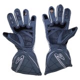 Zamp ZR-50 Race Gloves RG100152XL Driving Glove, ZR-50, SFI 3.3/5, Gloves, Gray, 2X-Large, Aramidic Fiber, Pair thumbnail 3