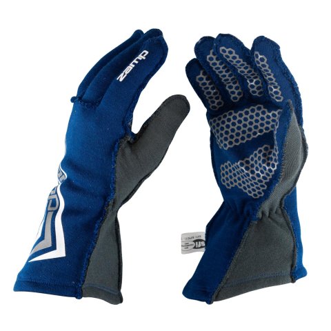 Zamp ZR-60 Race Gloves RG20004M Driving Glove, ZR-60, SFI 3.3/5, Gloves, Blue, Medium, Aramidic Fiber, Pair thumbnail 2