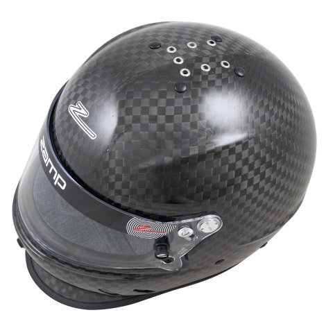 Zamp Helmets H775C04L RZ-65D Carbon SNELL SA2020 Flo Blue /Gray Large thumbnail 3